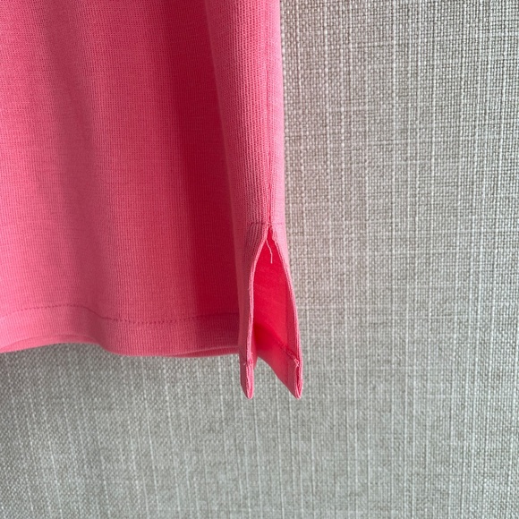 Ming Wang Size Small Knit Salmon Sheath Tank Dress - Picture 4 of 9
